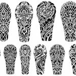 Custom Full Sleeve Tattoo Design Drawings 1