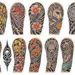 Custom Full Sleeve Tattoo Design Drawings 4