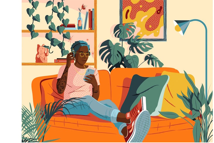 Digital editorial illustration fees per article