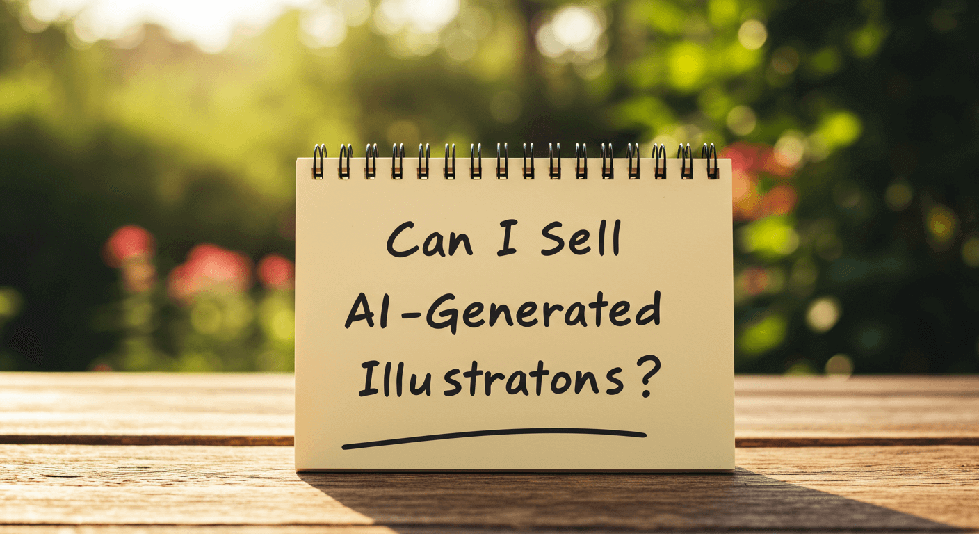Can I Sell AI Generated Illustrations