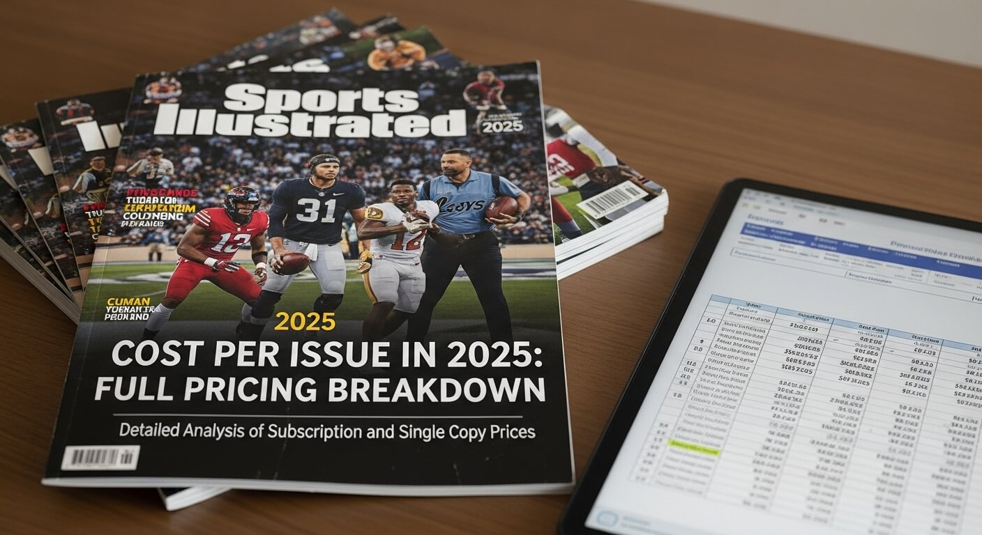 Sports Illustrated Cost Per Issue in 2025 Full Pricing Breakdown