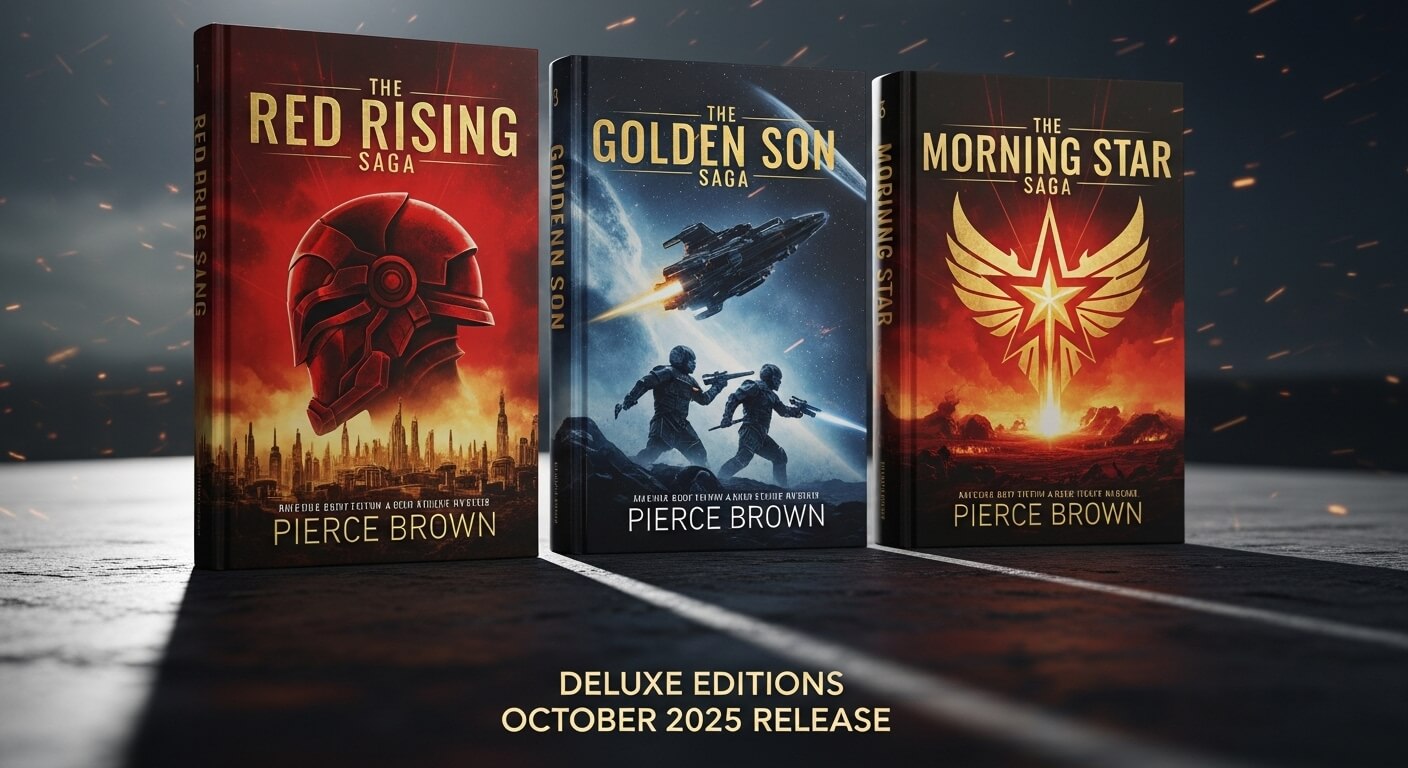 The Red Rising Saga Deluxe Editions by Pierce Brown – October 2025 Release