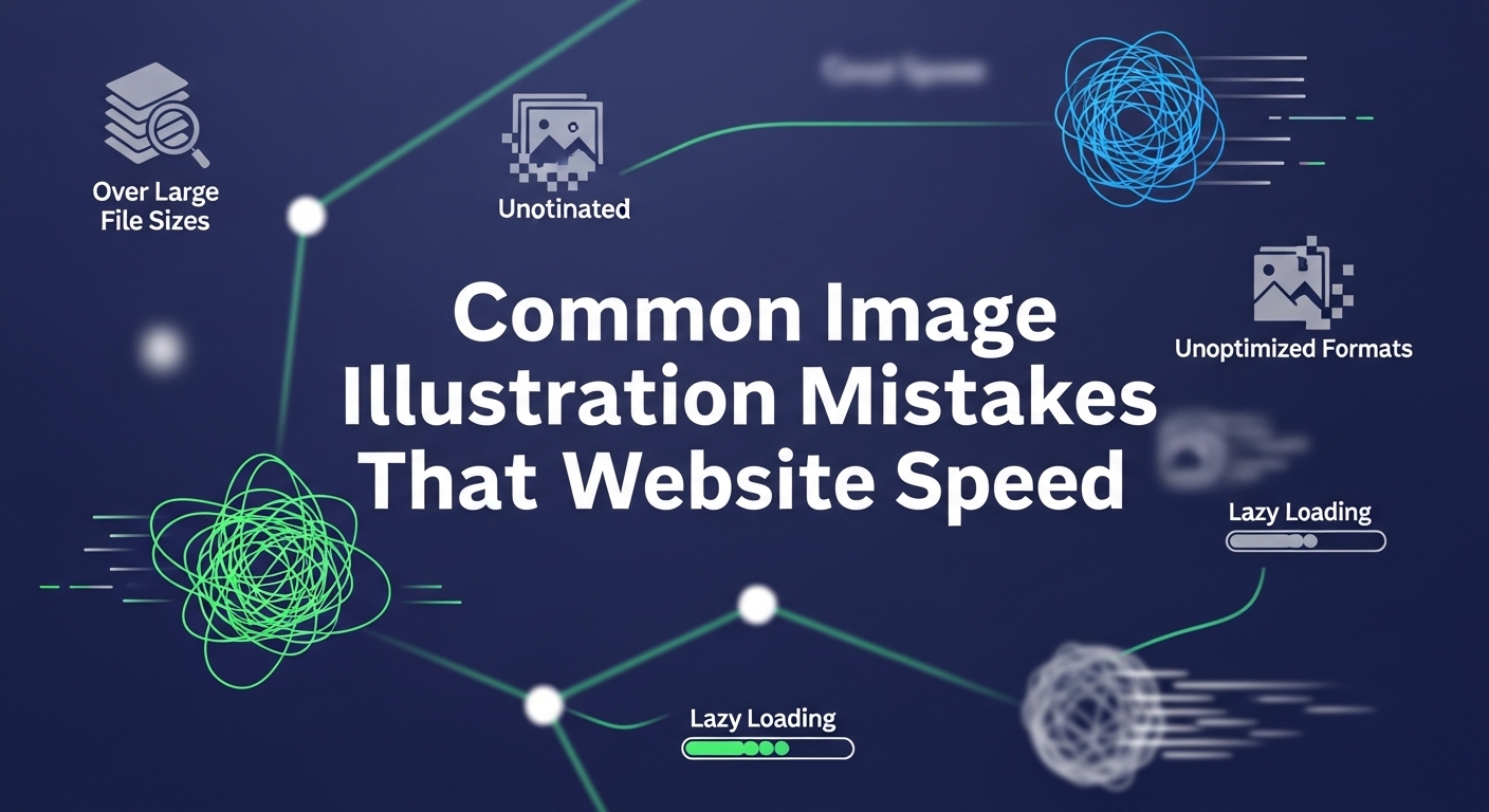 Common Image Illustration Mistakes That Hurt Website Speed